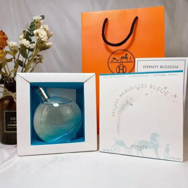 Hermes Eau des Merveilles Bleue Women's Eau de Toilette 100ml