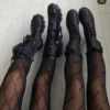 Balenciaga Flocked Stockings