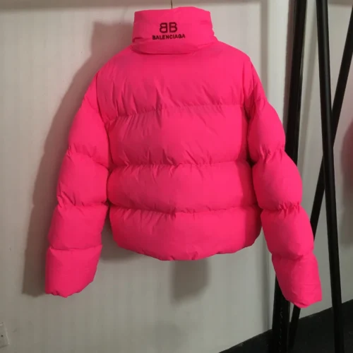 Balenciaga Embroidered Hooded Cropped Jacket