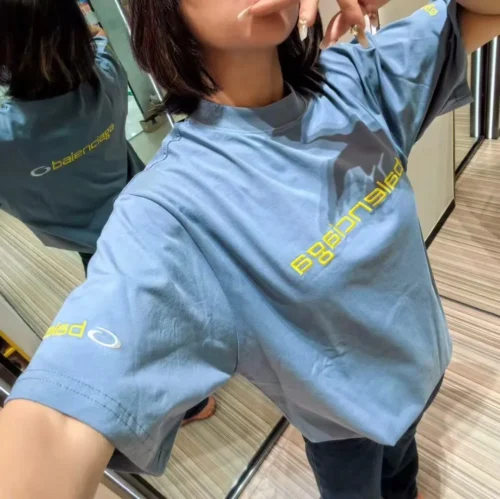 Balenciaga Embroidered Oversized T-Shirt