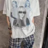 Balenciaga Printed Oversized T-Shirt