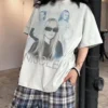 Balenciaga Printed Oversized T-Shirt