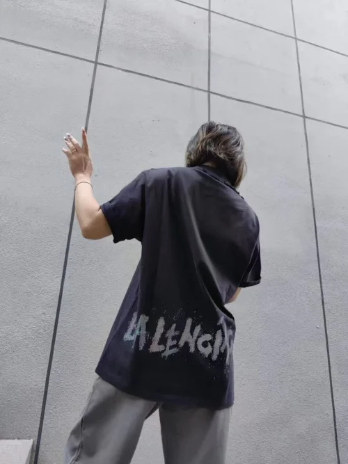 Balenciaga Embroidered Printed T-Shirt