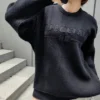 Balenciaga Embroidered Knit Sweater