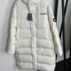Balenciaga Embroidered Hooded Down Jacket