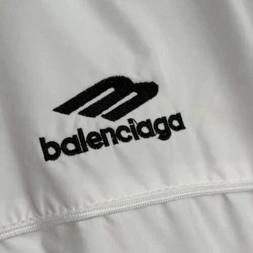 Balenciaga Embroidered Plaid Jacket and Pants Set