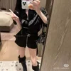 Chanel Flocked Logo Shirt
