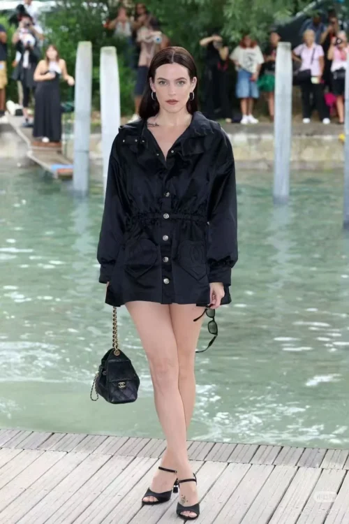 Chanel Embroidered Hooded Jacket