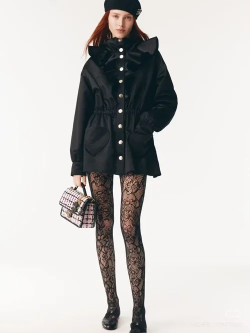 Chanel Embroidered Hooded Jacket