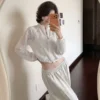 Chanel Cutout Logo Lightweight Jacket