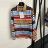 Chanel Colorblock Striped Shirt