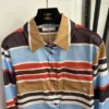 Chanel Colorblock Striped Shirt