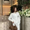 Chanel Printed Wide-Leg Drawstring Two-Piece Set