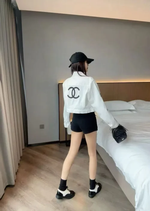 Chanel Denim Embroidered Jacket
