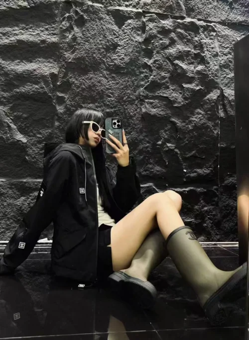 Chanel Hooded Trench Jacket