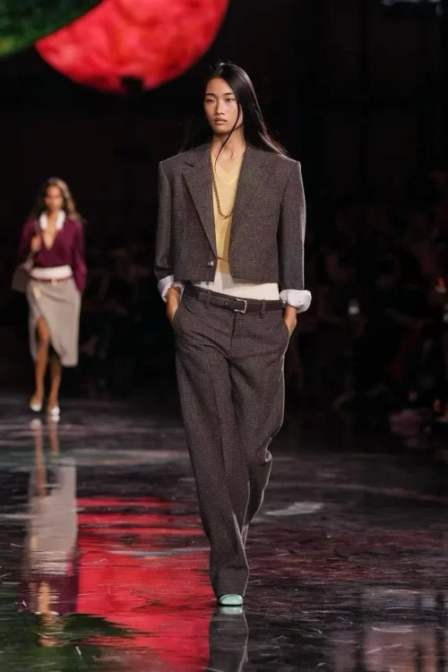 Chanel High-Waist Blazer and Pants Set