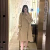 Chanel Collared Trench Jacket