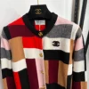 Chanel Colorblock Cardigan
