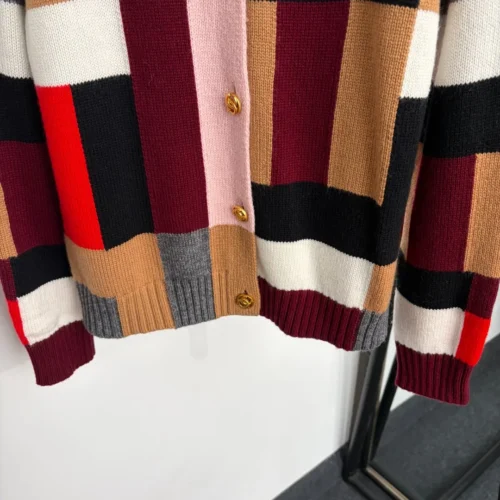 Chanel Colorblock Cardigan