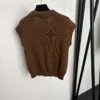 Chanel Embroidered Collared Knit Sweater