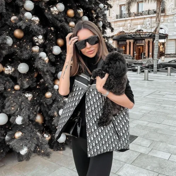 Dior Reversible Monogram Printed Puffer Vest