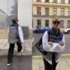 Dior Reversible Monogram Printed Puffer Vest