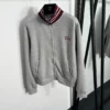 Dior Embroidered Striped Zip-Up Jacket and Pants Set