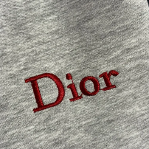 Dior Embroidered Striped Zip-Up Jacket and Pants Set