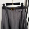 Dior High-Waist Pleated Skirt