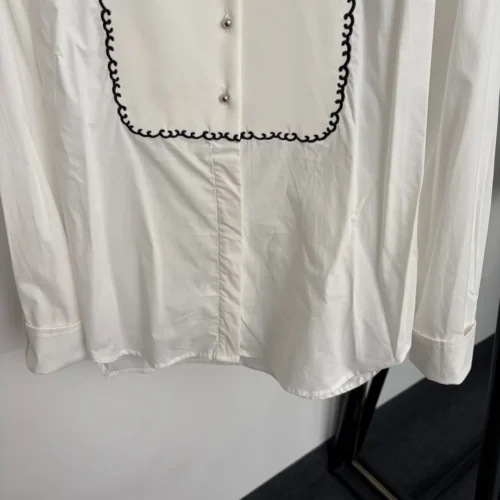 Dior Embroidered Collared Shirt