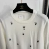 Dior Embroidered Knit Sweater