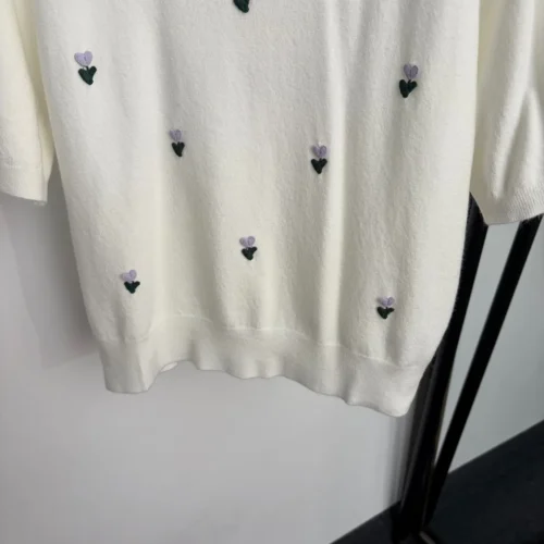 Dior Embroidered Knit Sweater
