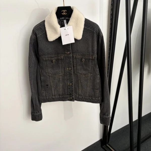CLDIOR0048-01 Dior Denim Monogram Jacket