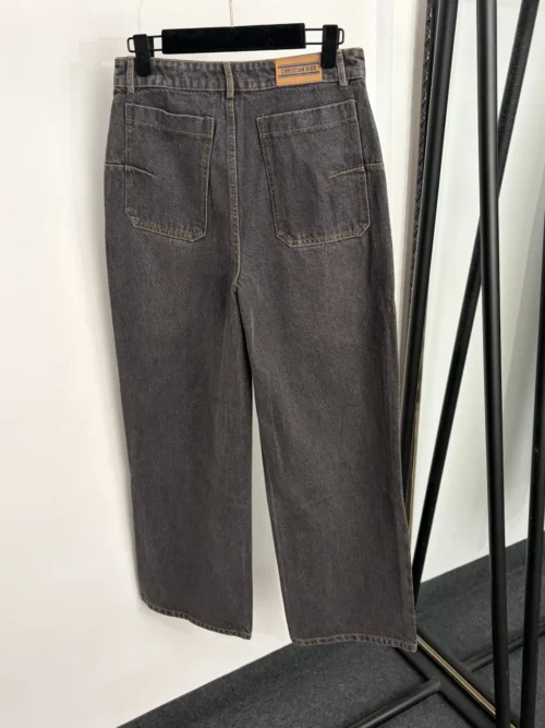 Dior Denim Monogram Striped Jeans