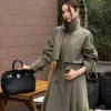 Dior Collared Slim-Fit Trench Jacket