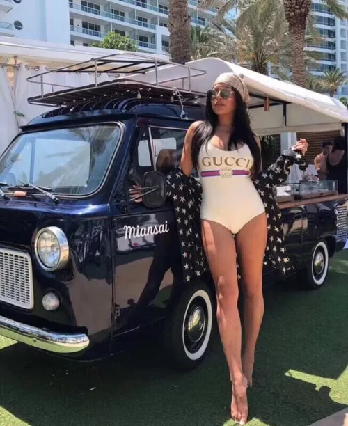 Gucci Printed One-Piece Swimsuit