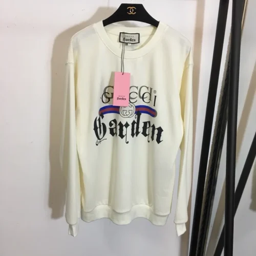 Gucci Embroidered Printed Oversized Sweatshirt