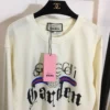 Gucci Embroidered Printed Oversized Sweatshirt