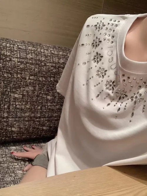 Gucci Rhinestone T-Shirt