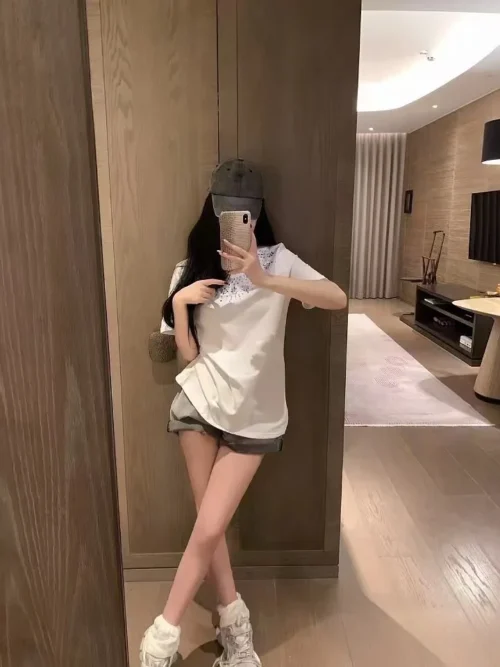 Gucci Rhinestone T-Shirt