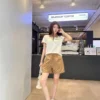 Gucci Embroidered Jacquard Monogram T-Shirt and Shorts Set