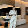 Gucci Monogram Colorblock Zip-Up Collared Jacket and Pants Set