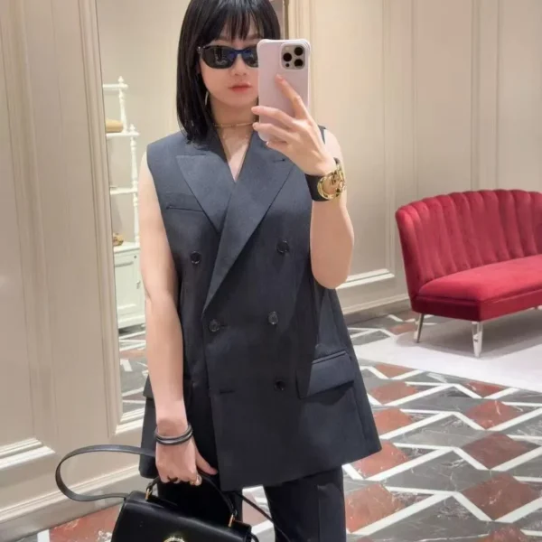 CLGUCCI0058-01 Gucci High-Waist Jacket and Pants Set