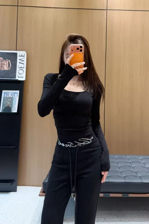Gucci Embroidered Slim-Fit Top