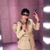 Gucci Jacquard Monogram Blazer