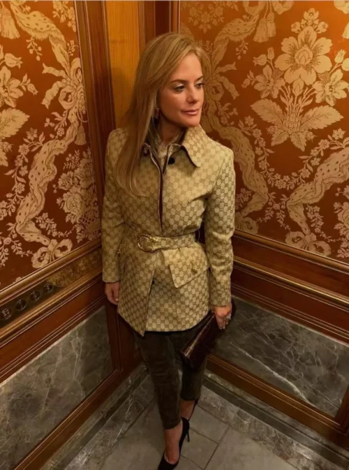 Gucci Jacquard Monogram Blazer