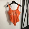 Hermes Printed One-Piece Swimsuit
