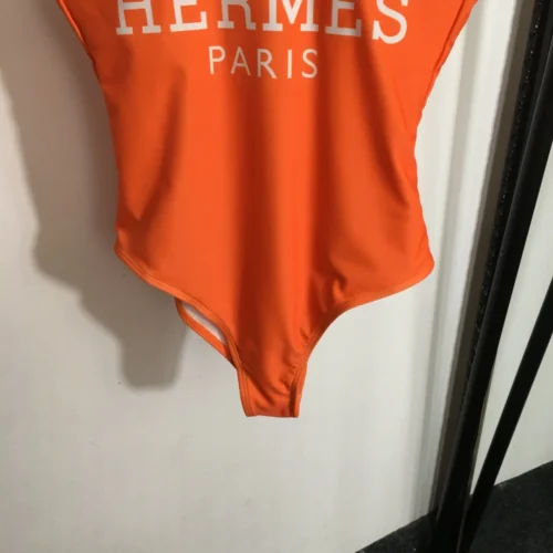 Hermes Printed One-Piece Swimsuit
