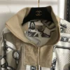 Hermes Printed Zip-Up Jacket and Pants Set
