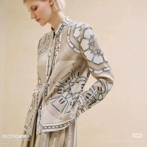 Hermes Printed Shirt
